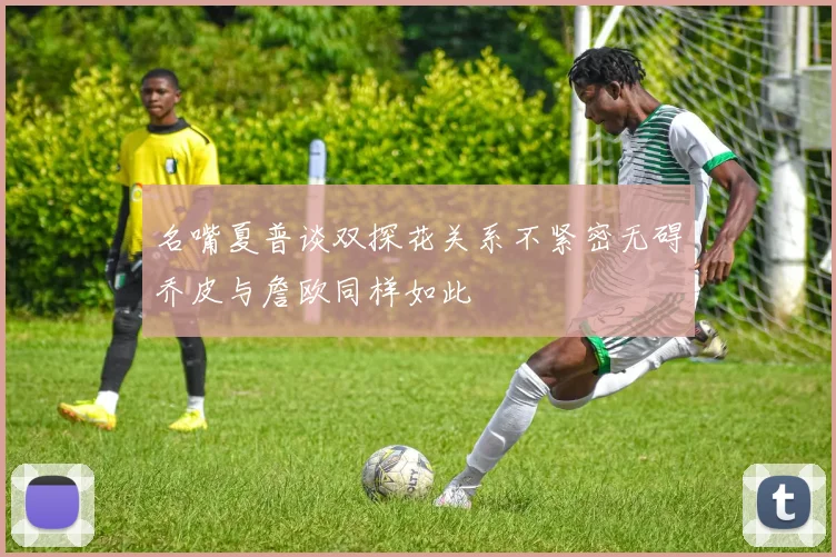 名嘴夏普谈双探花关系不紧密无碍乔皮与詹欧同样如此